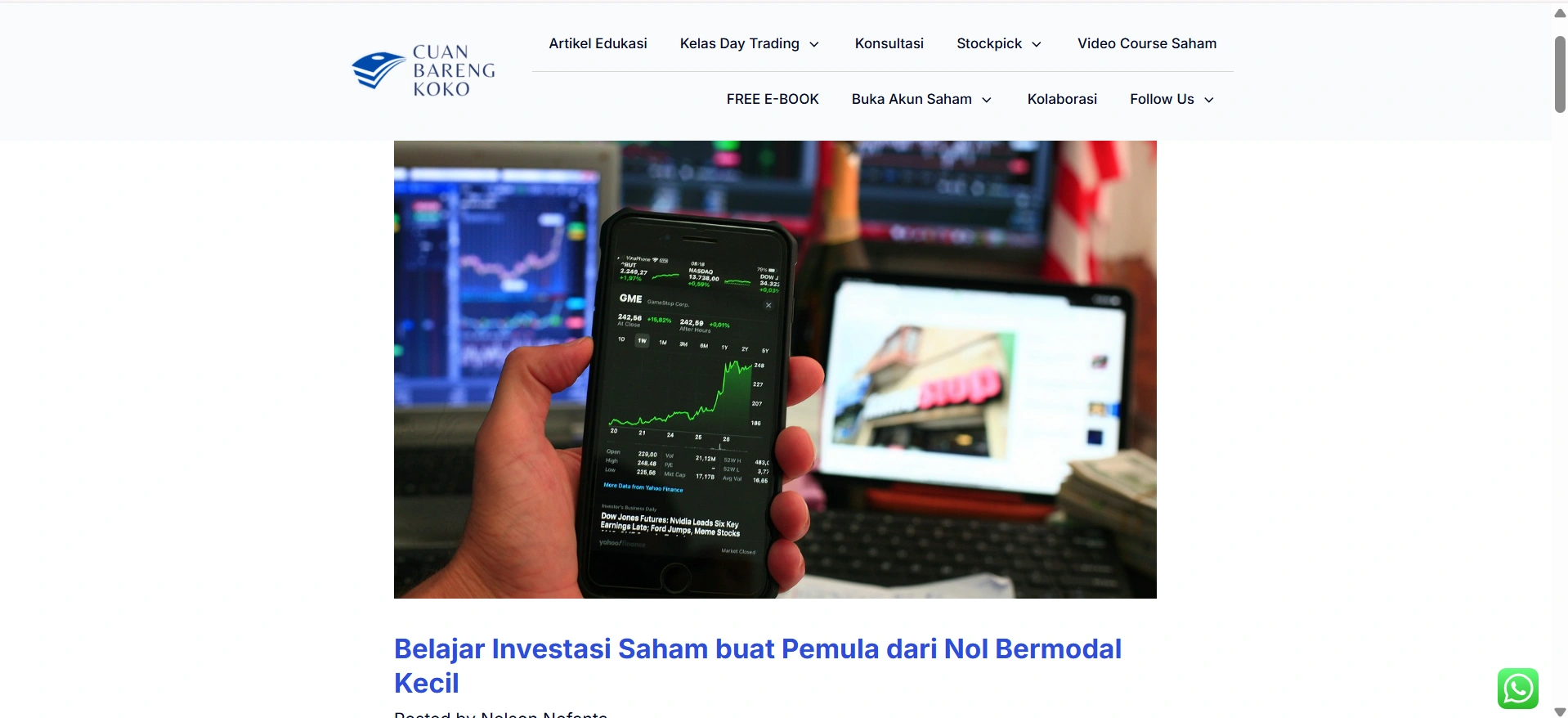 Tips Belajar Investasi Saham Tanpa Takut Rugi